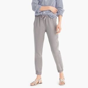 J.Crew Linen Blend Joggers